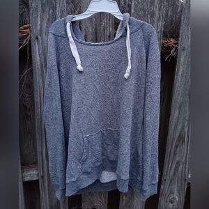 'Ocean Drive' Hoodie/Jacket in blue